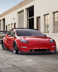 Instagram Charlieautomotive Tesla Model 3 Stanced In 2020 Tesla Model Tesla Car Tesla Model S