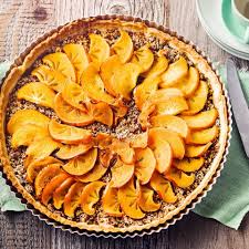Kaki Mandel Tarte Rezept Tarte Tarte Rezepte Rezepte