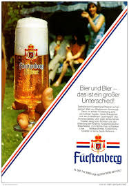 Original Werbung Anzeige 1969 Furstenberg Bier Ca 180 X 240 Mm Cerveza Comida Publicidad
