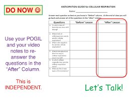 3 terms and answers to learn. Pogil Cellular Respiration Ppt Download