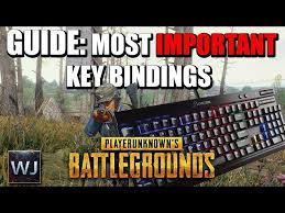 As such, you don't have to spend any time mapping controls. Guide The Most Important Custom Key Bindings In Playerunknown S Battlegrounds Pubg Golectures Online Lectures