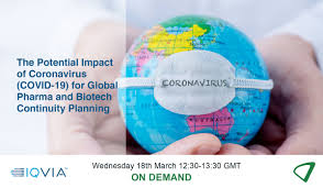 The Covid 19 Coronavirus And Pharma And Biotech Continuity Planning