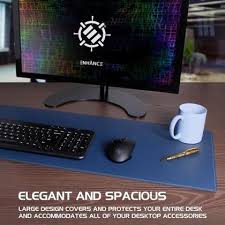 Daily squares provide ample writing space. Enhance Xxl Extended Pu Leather Computer Desk Pad Pink Black Blue