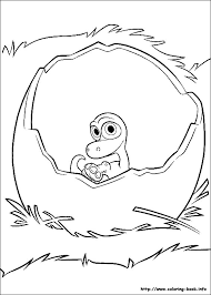 In an alternate timeline in which earth was never hit by an asteroid and dinosaurs never became extinct, . The Good Dinosaur Coloring Picture