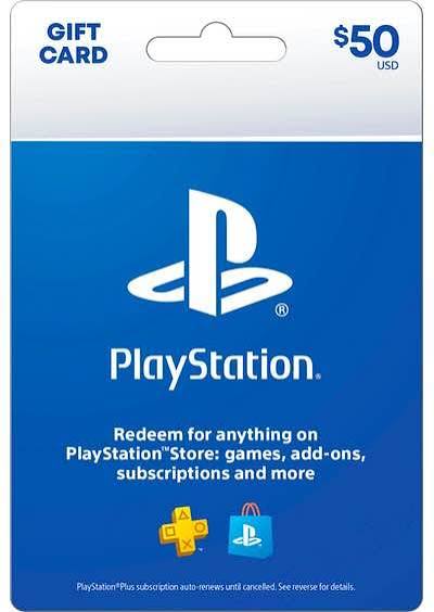 PlayStation Network Gift Card 50 USD Digital Code