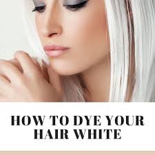 Hair color wax wash out hair color temporary hairstyle cream 4.23 oz hair pomades natural white hair gel for men and women (white). How To Dye Your Hair White Bellatory