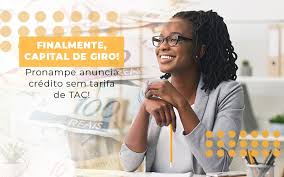 O pronampe liberou r$ 15,9 bilhões de garantias para os empréstimos das micro e pequenas hoje, o pronampe garante até 85% do risco dos empréstimos. Finalmente Capital De Giro Pronampe Anuncia Credito Sem Tarifa De Tac Lcl Contabilidade