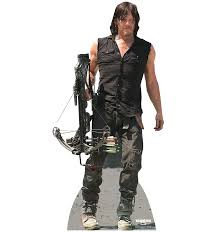 V1231 Daryl Dixon The Walking Dead Crossbow Decor Wall Poster Print | Ebay
