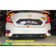 Maybe you would like to learn more about one of these? Honda Civic Fc 2016 2021 Mustang Led Rear Bumper Reflector Lamp Lampu Belakang Running Signal Ready Stock Shopee Malaysia