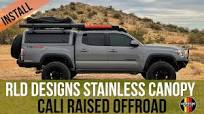 WATCH THIS BEFORE BUYING FIBERGLASS OVERLAND CAMPER SHELL | CALI RAISED  OFFROAD INSTALL RLD DESIGNS