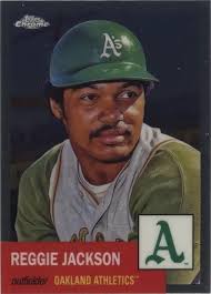 Reggie Jackson /99 Green, 2024 Topps Update Chrome, 35th Anniversary Silver  Pack