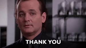 Bill Murray Thank You Gif By Filmeditor Find Share On Giphy Thank you photos and pictures. bill murray thank you gif by filmeditor