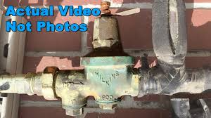 Watch video for a quick fix solution to water pressure if you're finding water pressure to be too high or too low, you may need to adjust your water pressure reducing valve. How To Repair A Home Water Pressure Regulator And Adjust Water Pressure Youtube