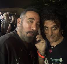 Good times at the CBGB festival in Brooklyn today with Rachel Bolan and Rob  Hammersmith of Skid Row, scott lipps, Kevin Christiana, and some of my  favorite musicians