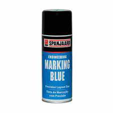 Actually they aren't entirely blue, denim gets it's unique look. Spray