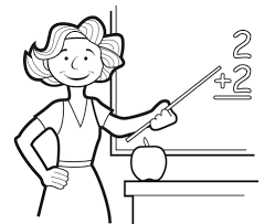 The coloring pages can be free printable with white and black pictures, drawings. Teacher Coloring Pages Best Coloring Pages For Kids