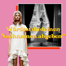Der hochzeitstag ist der jahrestag der hochzeit, das hochzeitsjubiläum. Warum Ich Meinen Namen Nach Der Hochzeit Nicht Geandert Habe Jane Wayne News