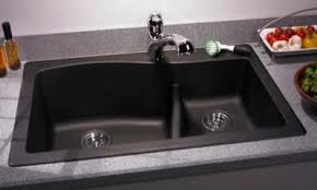 Made from 80% natural quartz stone, this sink is heat, stain and scratch resistant for long lasting beauty. Swan Quartz Sinks