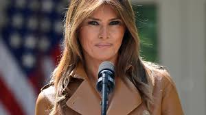 Melania Trump makes first public appearance in 25 days at White House event 