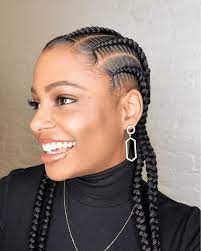 The different types of braids are complemented with wooden beads at the ends for a boho touch. 22 Unique Burgundy Box Braids Hairstyles 2019 For Black Women Fashionuki
