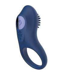 Buy ToyBox Sonic Blue Vibrating Cock Ring | Jack and Jill Adult