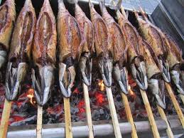 Rezept Steckerlfisch Makrele Vom Grill Rezept Steckerlfisch Makrele Fisch Rauchern