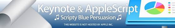 Some features may require internet access; Applescript And Keynote The Keynote Application