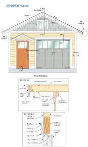With these free shed plans, you'll be able to build the storage shed of your dreams without having to spend any money on the plans. 16 20 Gable Garage Shed Plans Blueprints To Construct Workshop Shed