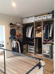 家族の洋服がすっぽり収まるフリースペース クローゼット 収納 収納 収納 掃除