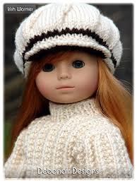 Buy Newsboy Cap Hand Knitting Pattern: American Girl Doll Clothes (PDF)  Online in India