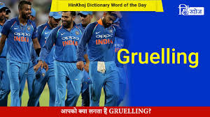 If you agree to our use of cookies, please continue to use our site. Gruelling Meaning In Hindi Hinkhoj Dictionary Youtube