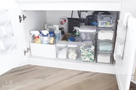 how to beautifully organize under your