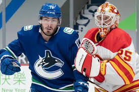 They compete in the national hockey league (nhl) as a member of the north division. Markstrom Makes 33 Saves As Flames Trip Slumping Canucks 3 1 Surrey Now Leader