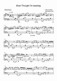 Keep me safe 'cause there's monsters right outside. Luke Combs Even Though I M Leaving Noten Fur Piano Downloaden Fur Anfanger Klavier Easy Sku Pea0015557