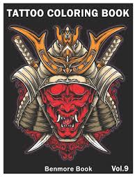 Coloring for adults has become popular in the past couple of years, but adults don't want to color with their kids coloring supplies. Tattoo Coloring Book An Adult Coloring Book With Awesome And Relaxing Tattoo Designs For Men And Women Coloring Pages Volume 9 Buy Online In Dominica At Desertcart 110490409