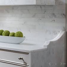 There are several ways to finish the edge of a backsplash and there are plenty of options for you to choose from. Pin By Jen Petrovic On Cabinets Kitchen Marble Kitchen Design Marble Tile Backsplash