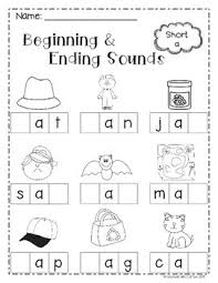 Beginning And Ending Sounds Worksheet Pack Phonics Kindergarten Kindergarten Reading Worksheets English Worksheets For Kids