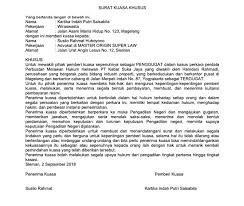 Pada pembahasan contoh surat kuasa perdata yang merupakan poin penting dalam banyak kegiataan, karena menurut gawe cv, pengetahuan dalam buat surat kuasa perlu untuk dikuasai dalam setiap bidang aspek kegiatan. 297 Contoh Surat Kuasa Download Doc Cara Membuat