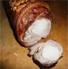 Spanferkel Rollbraten Mit Biersosse Rezept Rezept Rollbraten Spanferkel Spanferkel Braten
