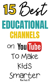 15 Best Educational Youtube Channels For Kids Mom Hacks 101 In 2020 Educational Youtube Channels Kids Youtube Channel Learning Websites For Kids