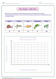 bar graph worksheets