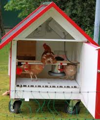 Innenraum Des Mobilen Huhnerhauses Von Ralf Muller Huhner Kleine Huhnerstalle Huhner Legenest