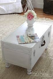 When we moved into our diy house last year, the colour of the baskets in our coffee table started to bug me a little. 30 Easy Diy Farmhouse Coffee Table Projects With Free Plans Joyful Derivatives