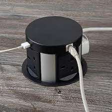 Traditional kitchen outlets being replaced by popup electrical outlets. Pop Up Kitchen Sockets Worktop Sockets Bpf
