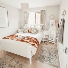 Ikea Real Homes In 2020 Small Guest Bedroom Small Room Bedroom White Bed Frame