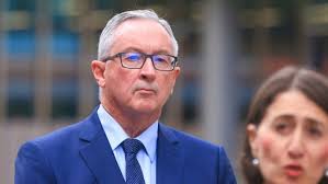 In his capacity as minister for health and medical research: Brad Hazzard Lashes Out At Suggestions He Should Take A Break Sky News Australia