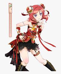 Персонаж аниме, манги и ранобэ. Maki Nishikino Sr Cards Hd Png Download Transparent Png Image Pngitem