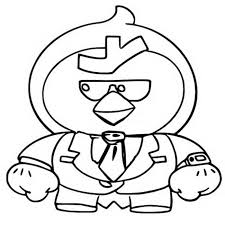 An exclusive collection of pictures of the characters. Brawl Stars Coloring Pages Agent P Coloring And Drawing