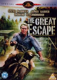 The Great Escape Steve Mcqueen James Garner Richard Attenborough The Great Escape Movie Posters Steve Mcqueen