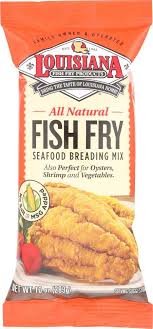 In a shallow dish, big enough for the fish pieces, sift the cornmeal and flour. Louisiana Fish Fry All Natural No Salt Fish Fry 10 Oz In 2021 Louisiana Fish Fry Fried Fish Fish Fry Seasoning